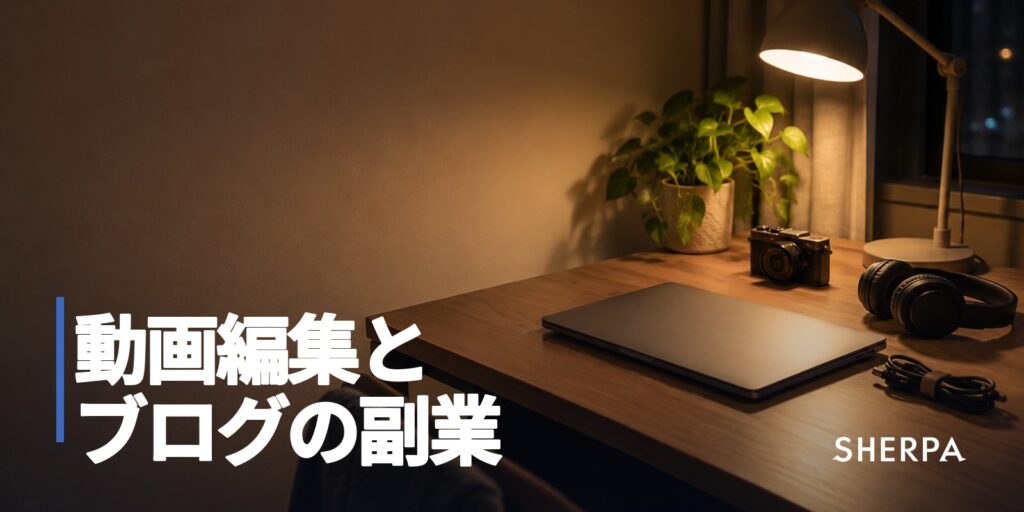 動画編集・ブログの副業｜始め方と稼ぎにくい理由