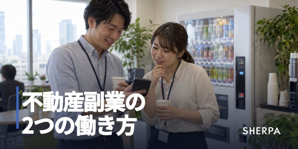 不動産副業で選べる2つの働き方