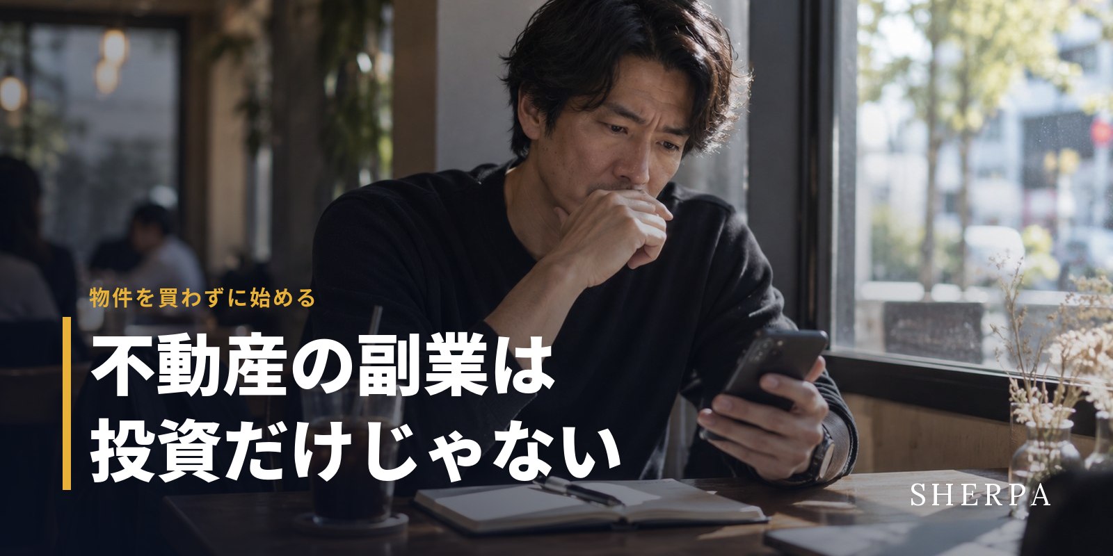 不動産の副業は投資だけじゃない