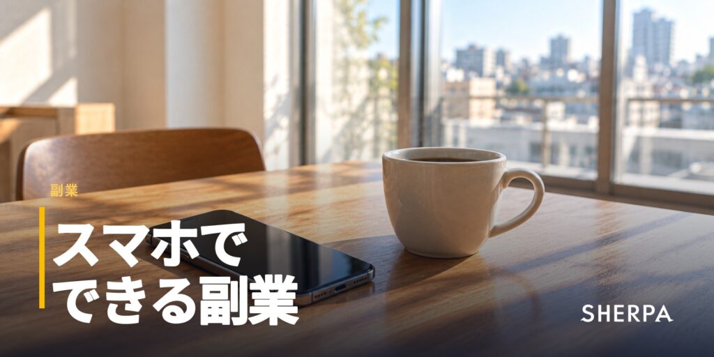 スマホでできる副業｜種類と始め方、注意点